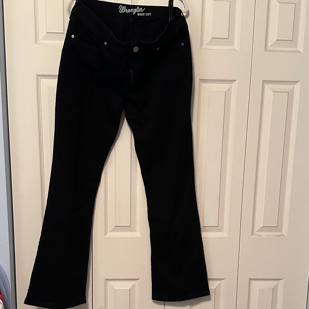 Wrangler Classic Black Bootcut Pants
